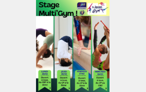 Stage vacances d'hiver 2026