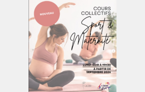 NOUVEAU COURS - Sport &amp; Maternité
