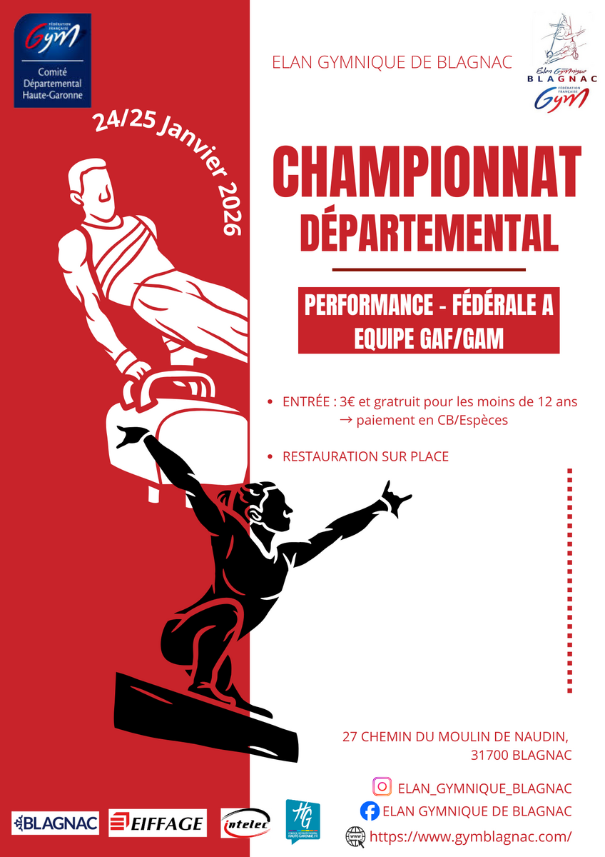 Championnat Départemental Fédéral A GAF Blagnac