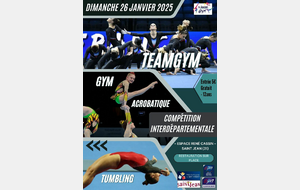 Compétition Interdépartementales Teamgym - Tumbling - Gym acrobatique