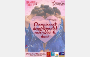 compétition départementale - Ensemble &amp; Duo GR