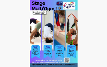 Stage Loisirs Multi'Gym Avril